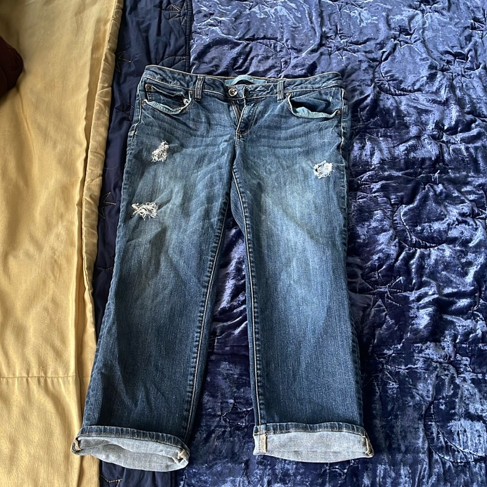 Woman’s capri jeans